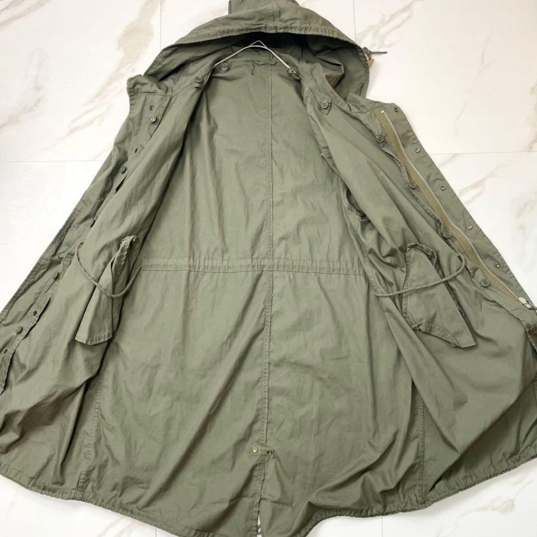 【美品 2way】HOUSTON M51 モッズコート フィッシュテールパーカー