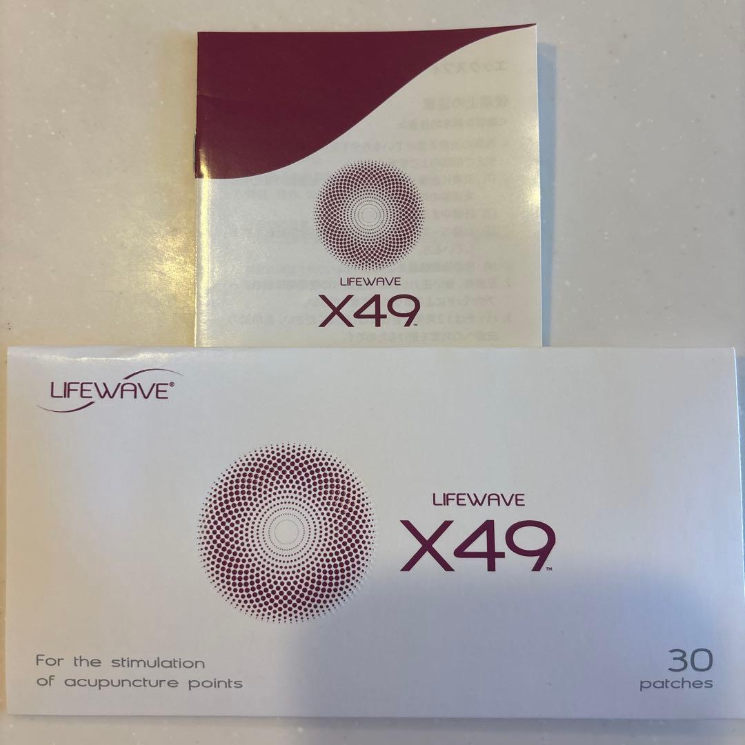 【新品未使用】LIFEWAVE X49 30枚入り