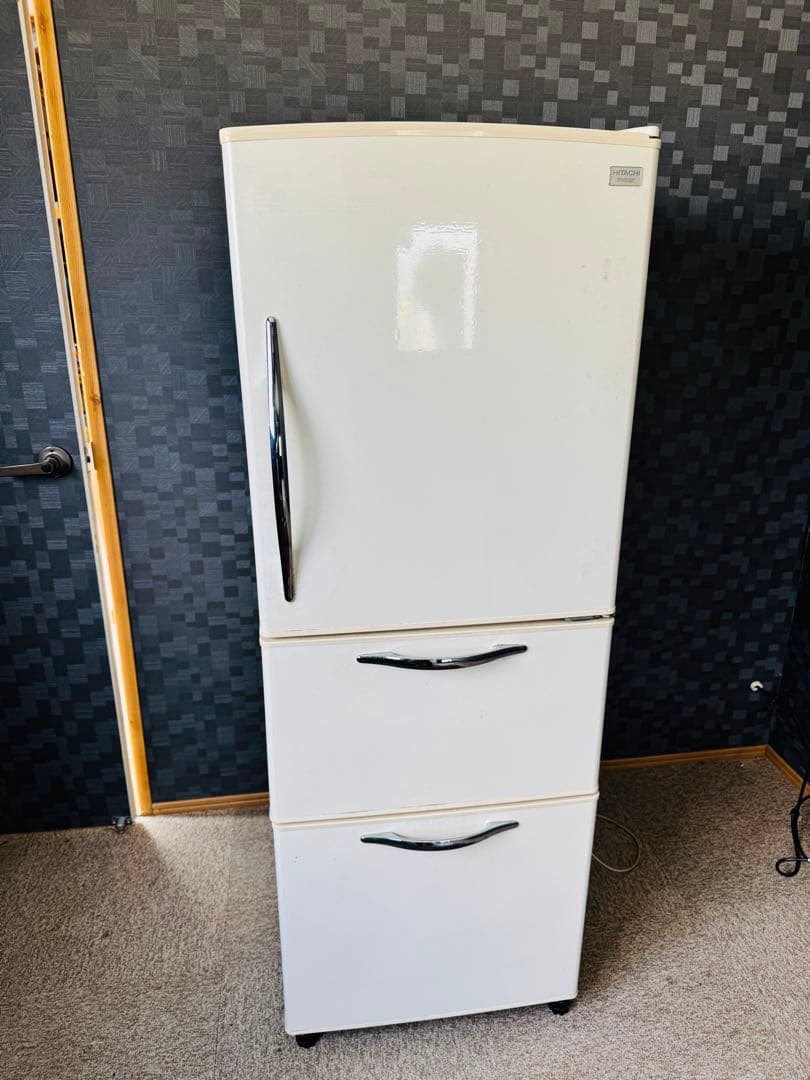 福岡県 HITACHI 日立 冷蔵庫 冷凍庫 動作品 3ドア 265L 製氷