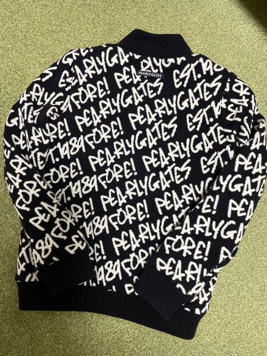 超美品❤️パーリーゲイツ蓄熱ニットブルゾン