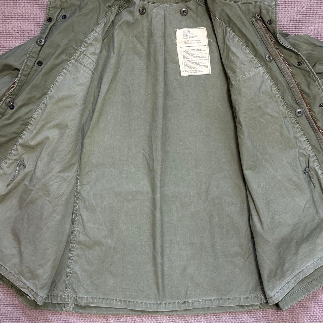 【美品】アメリカ軍 実物 M-65 フィールドジャケット 3rd M/S
