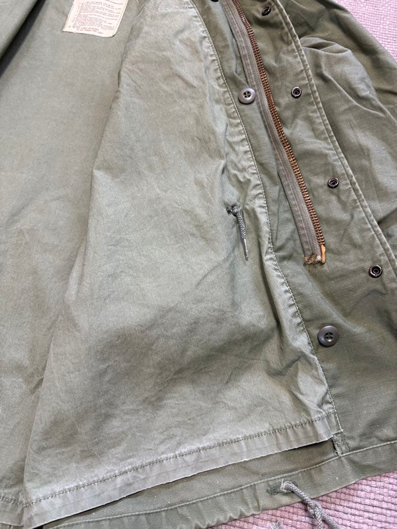 【美品】アメリカ軍 実物 M-65 フィールドジャケット 3rd M/S