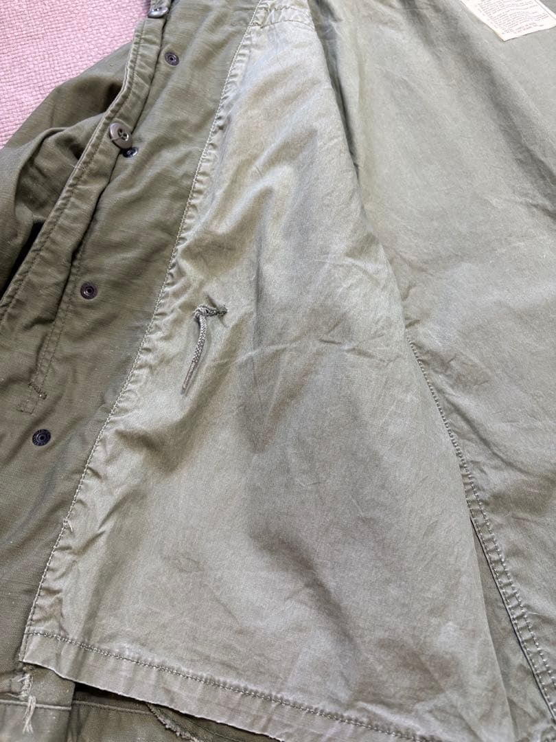 【美品】アメリカ軍 実物 M-65 フィールドジャケット 3rd M/S