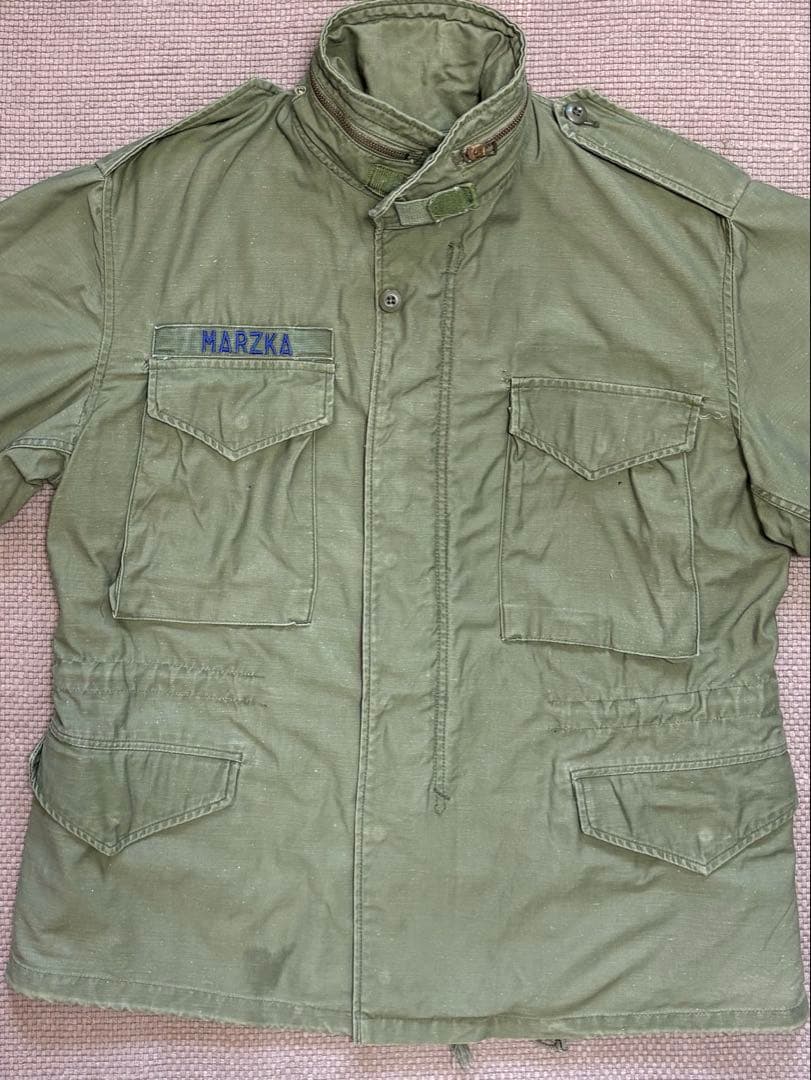 【美品】アメリカ軍 実物 M-65 フィールドジャケット 3rd M/S