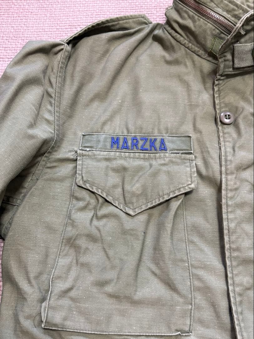 【美品】アメリカ軍 実物 M-65 フィールドジャケット 3rd M/S