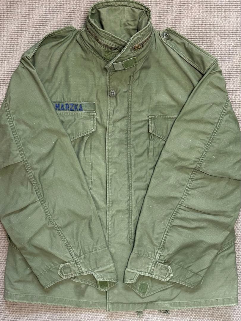 【美品】アメリカ軍 実物 M-65 フィールドジャケット 3rd M/S