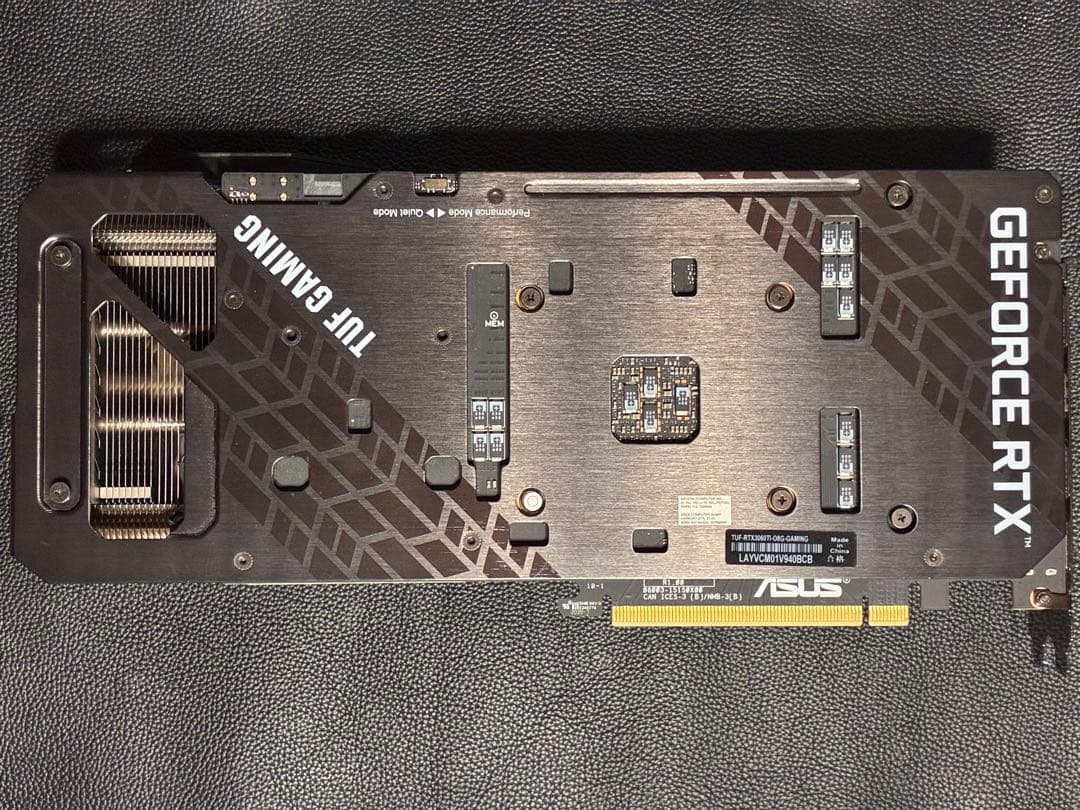 【最終値下げ】ASUS TUF Gaming GeForce RTX3060TI