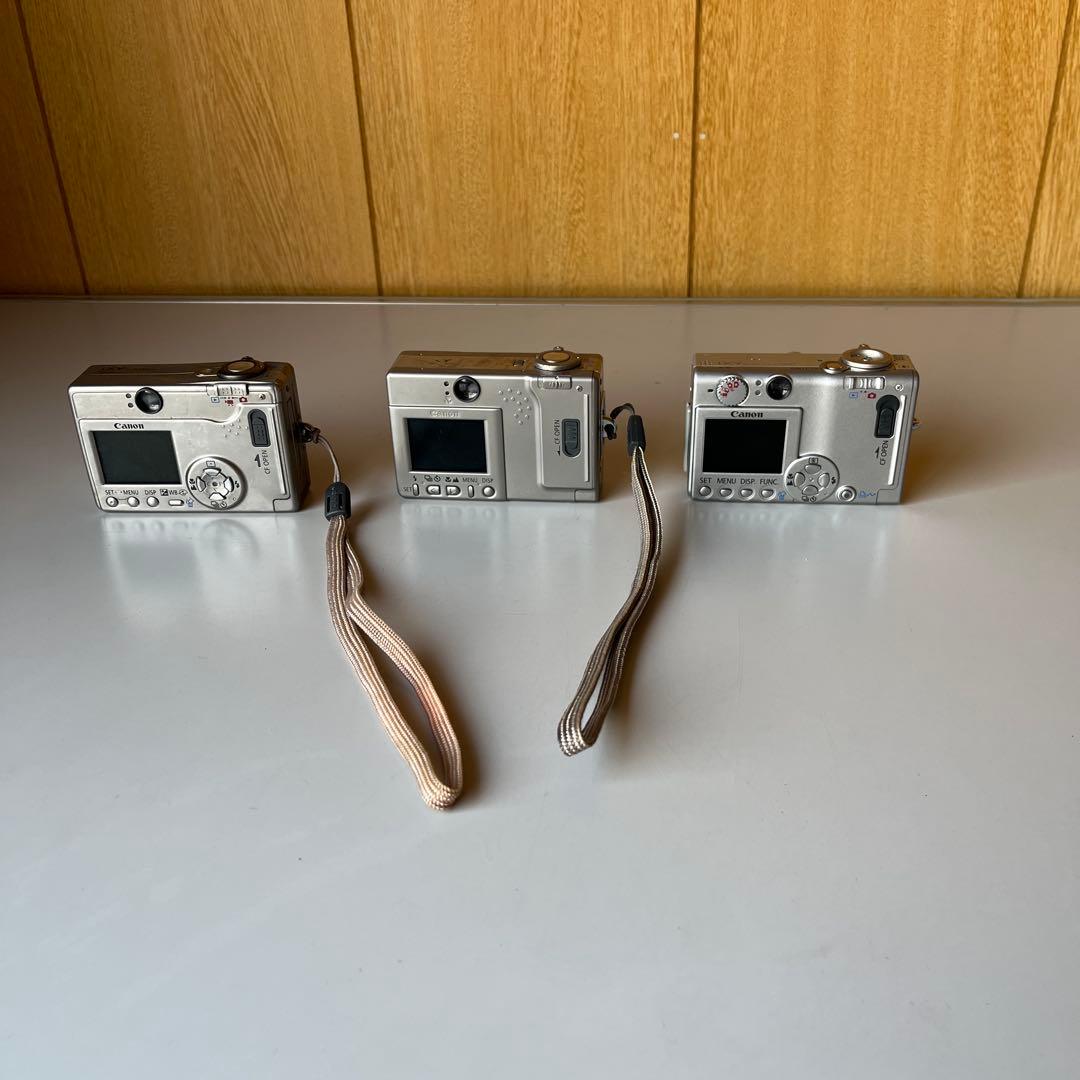 canon コンパクトカメラ　pc1084 pc1022 pc1001３台セット