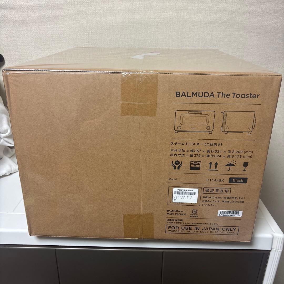電子レンジ・オーブン BALMUDA The Toaster K11A-BK