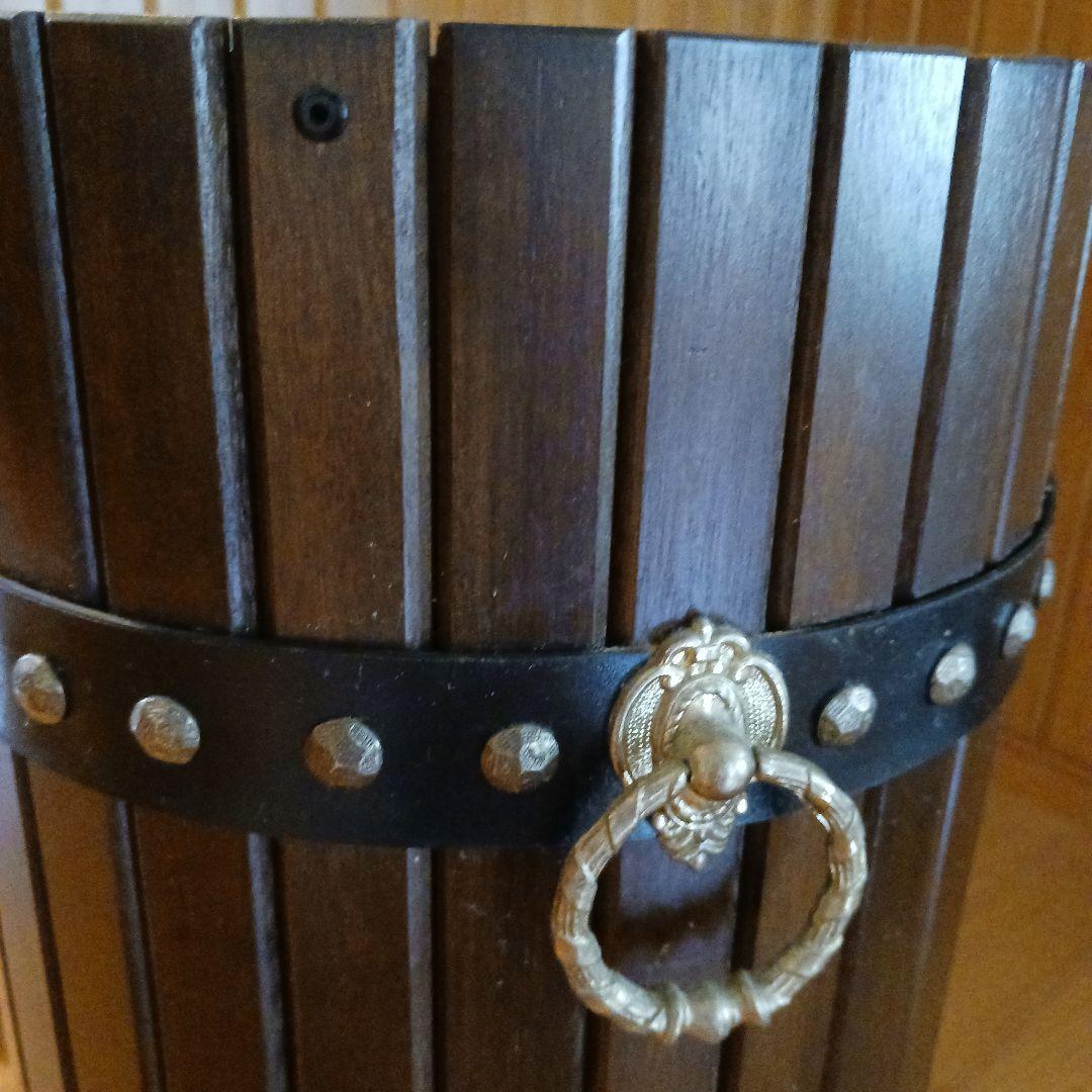 karimoku 木製傘立て ダークブラウン