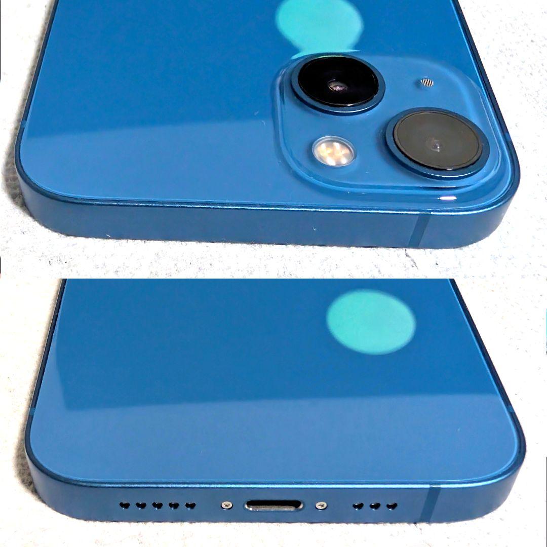 apple iPhone 13 128GB SIMフリー ブルー 美品