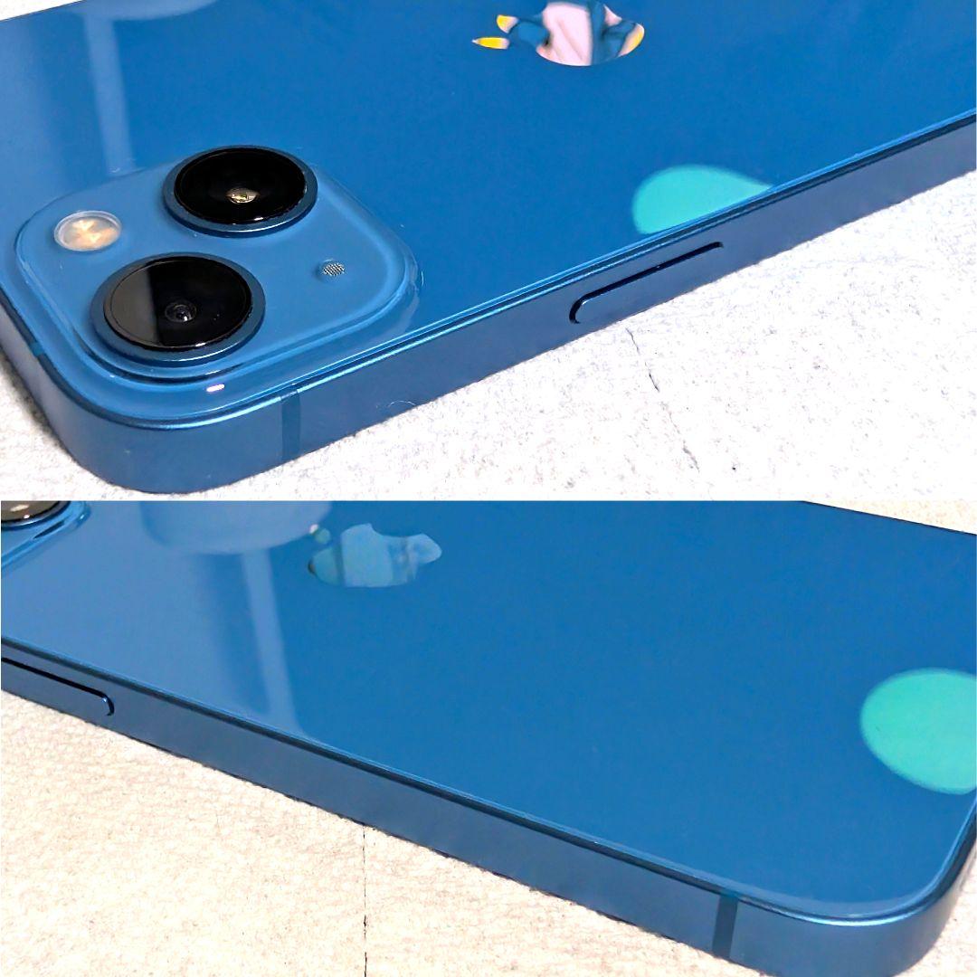apple iPhone 13 128GB SIMフリー ブルー 美品