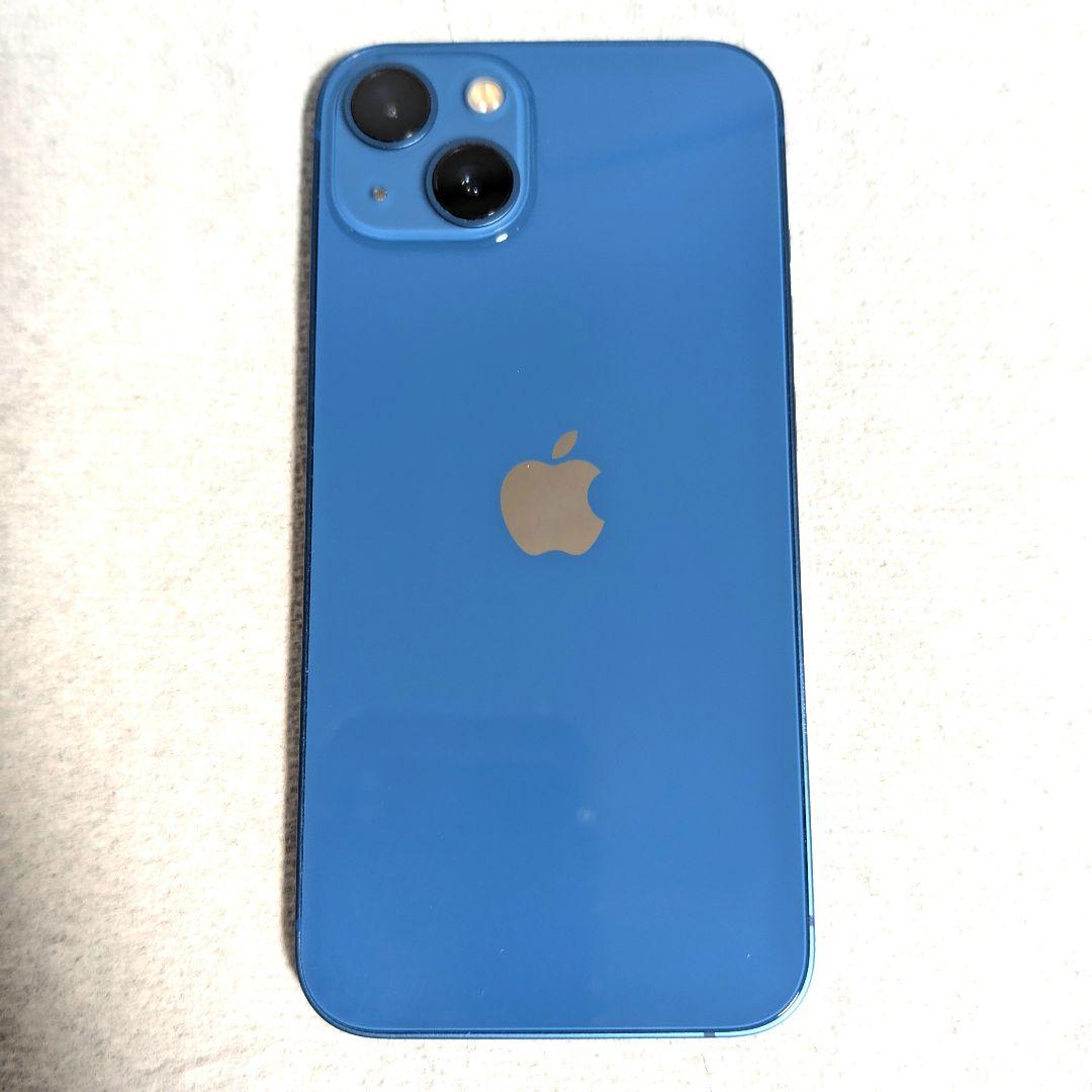 apple iPhone 13 128GB SIMフリー ブルー 美品