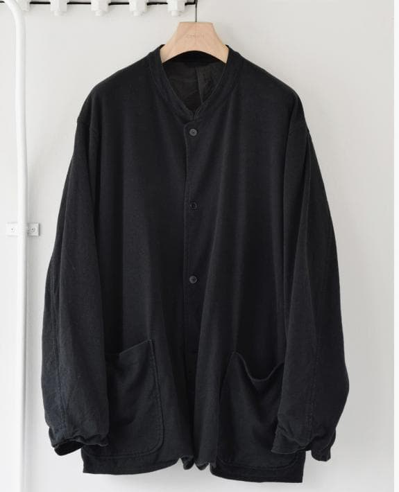 空*白様 u*s様 24ss comoliコットンジャージ スタンドカラージャケ