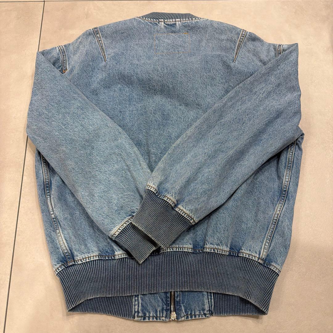 ジャケット・アウター D-Vinz Bomber jacket in clean-wash denim