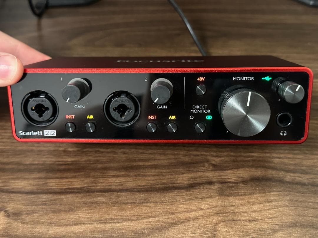 DTM・DAW Focusrite Scarlett 2i2 (3rd Gen)