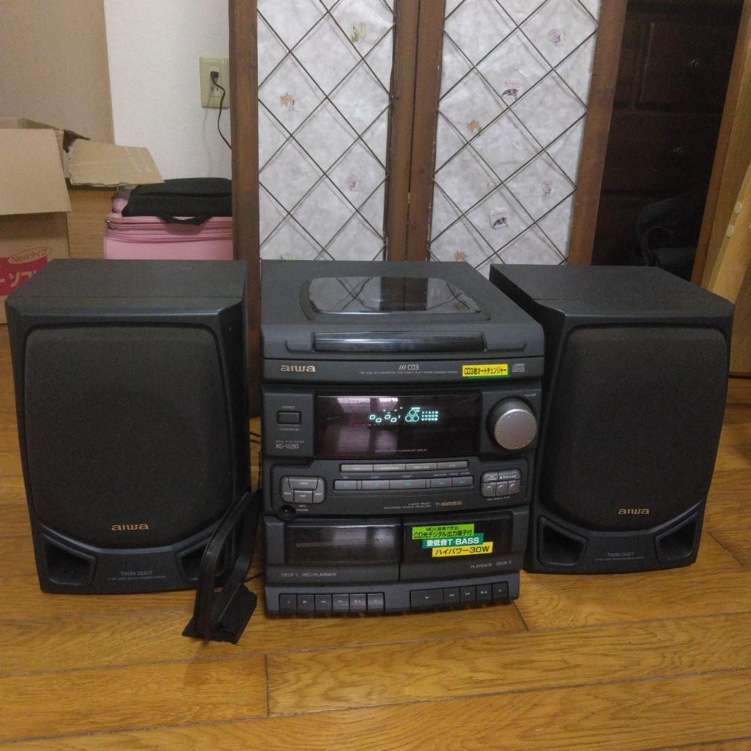 【希少・レア】aiwa アイワ XG-V210 デジタルオーディオシステム