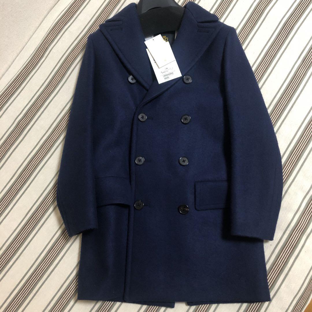 e*a様 新品　定価11万　ドゥロワー　ネイビー　コート