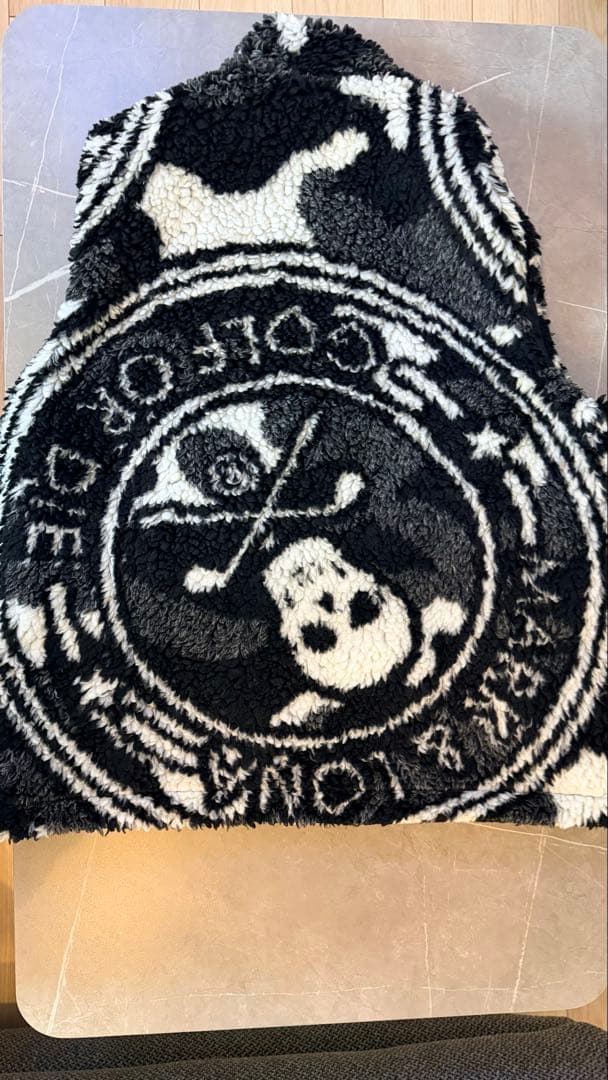 マーク&ロナ　 MARK & LONA キルティングベスト 黒