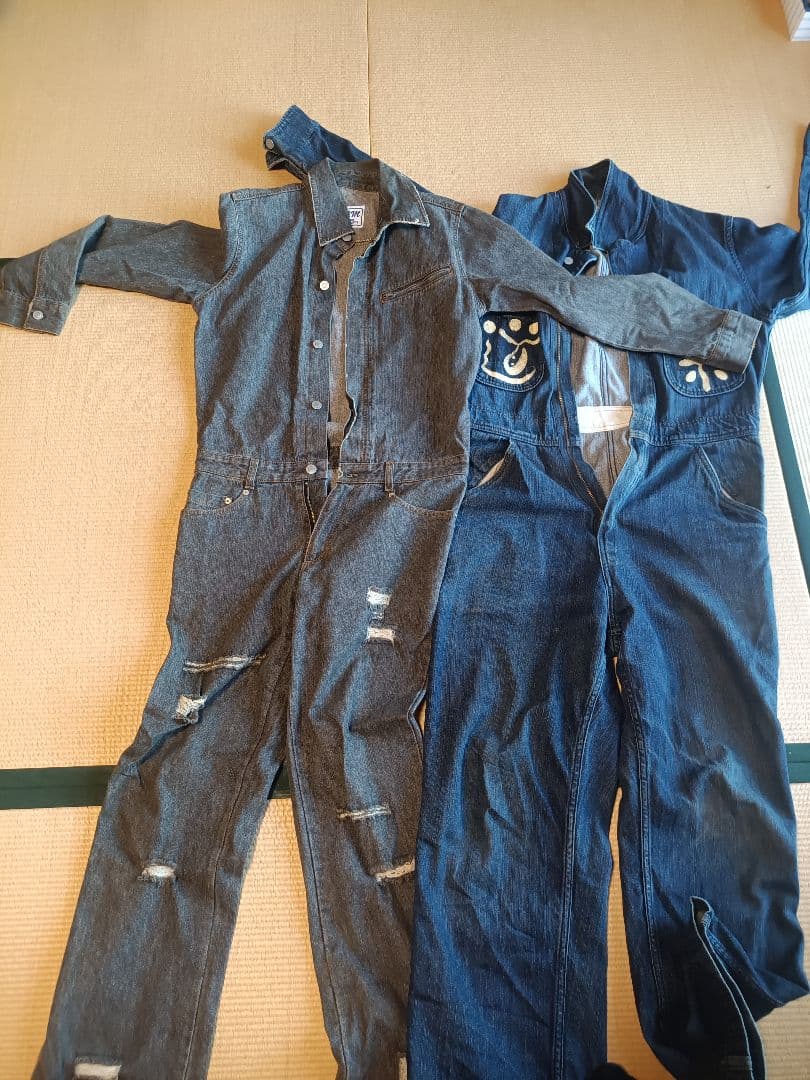 M＆M　つなぎ　ダメージ　オールインワン　キムタク