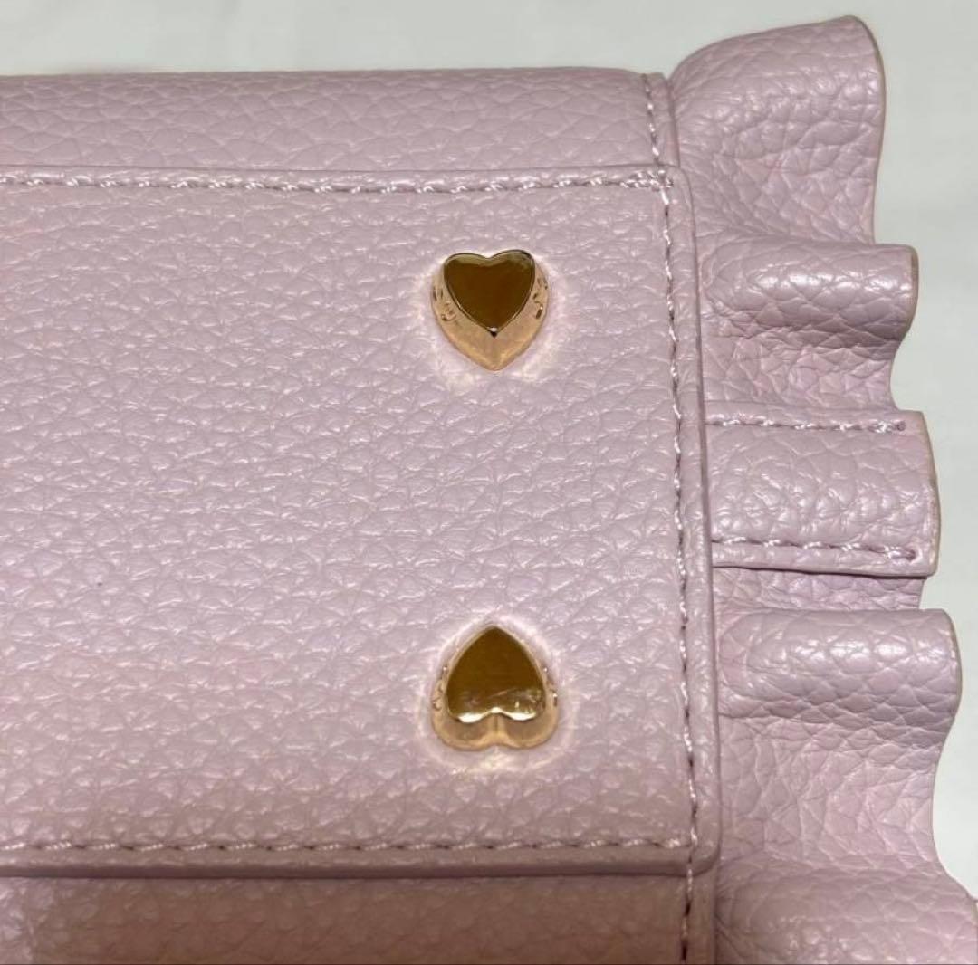 SAMANTHAVEGA サマンサベガ ビジューフラッター ミニ ピンク