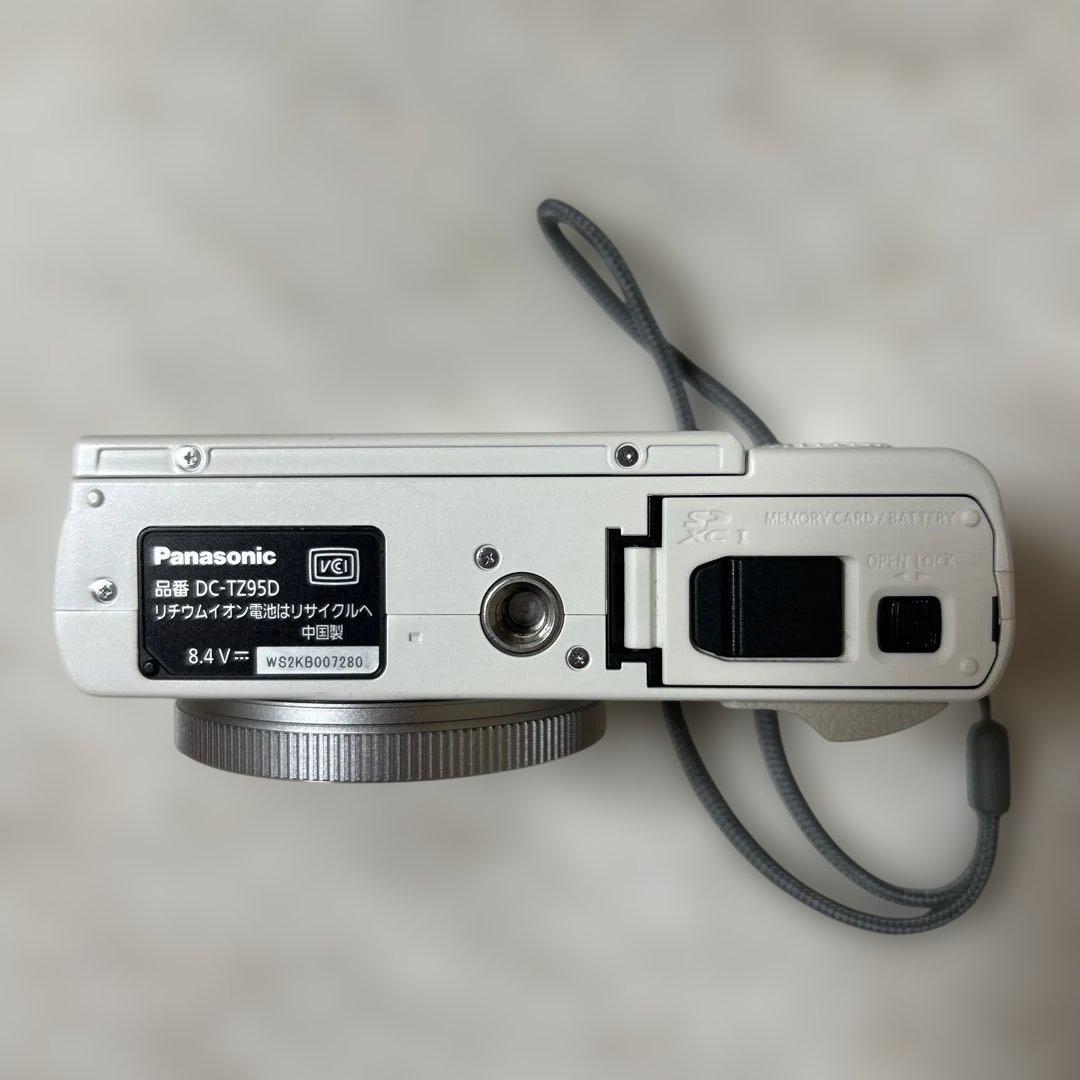 LUMIX コンパクトデジタルカメラ DC-TZ95Dホワイト