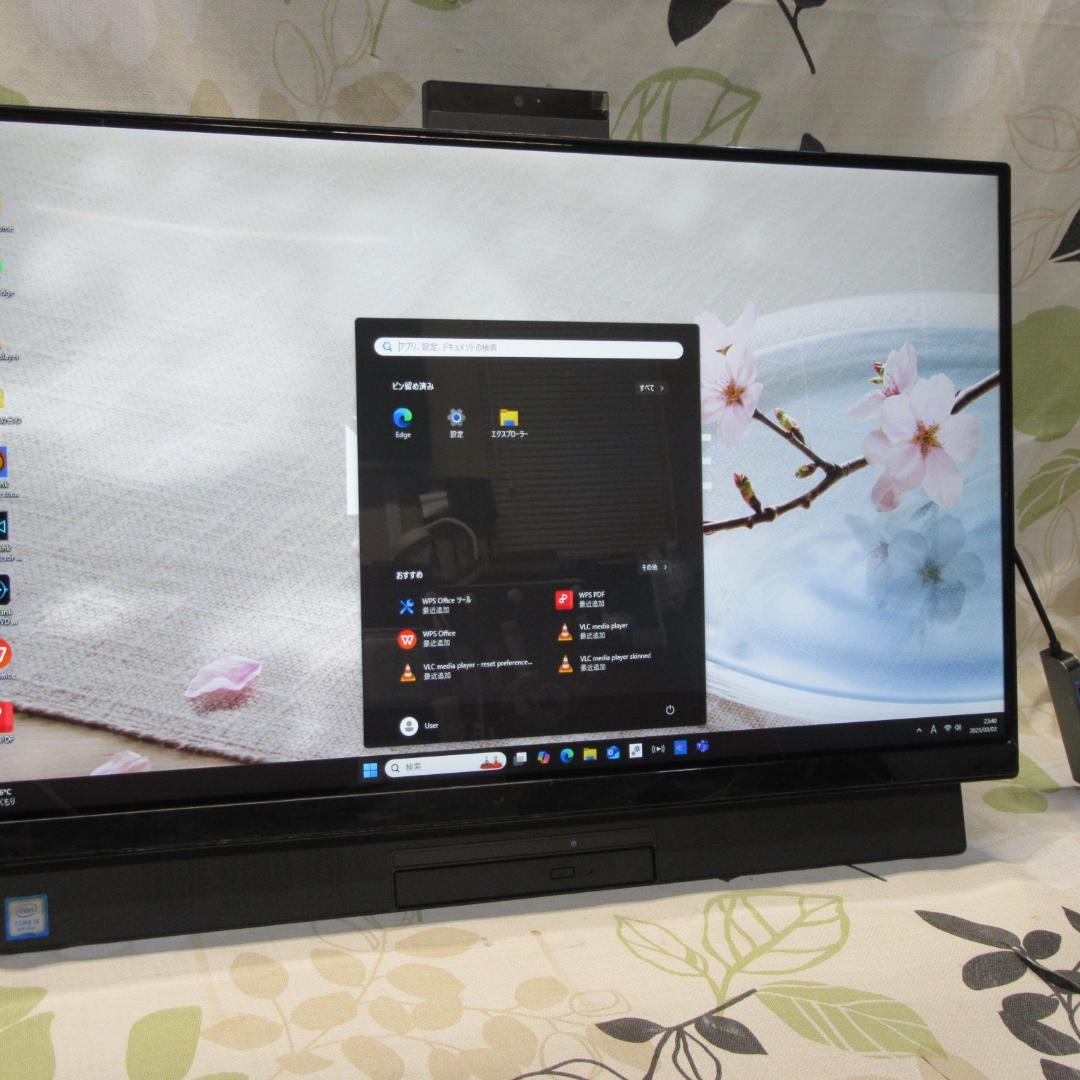 大画面Win11高性能8世代Corei5/メ16/SSD+HDD/BD/HDMI