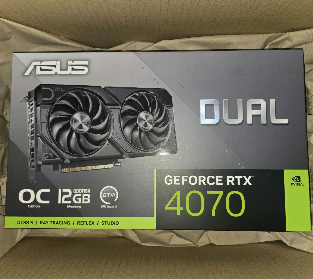 い*ら様 ASUS GeForce RTX 4070 12GB OC