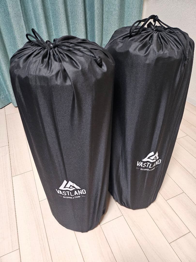 VASTLANDインフレーター マット　ブラック２個セット
