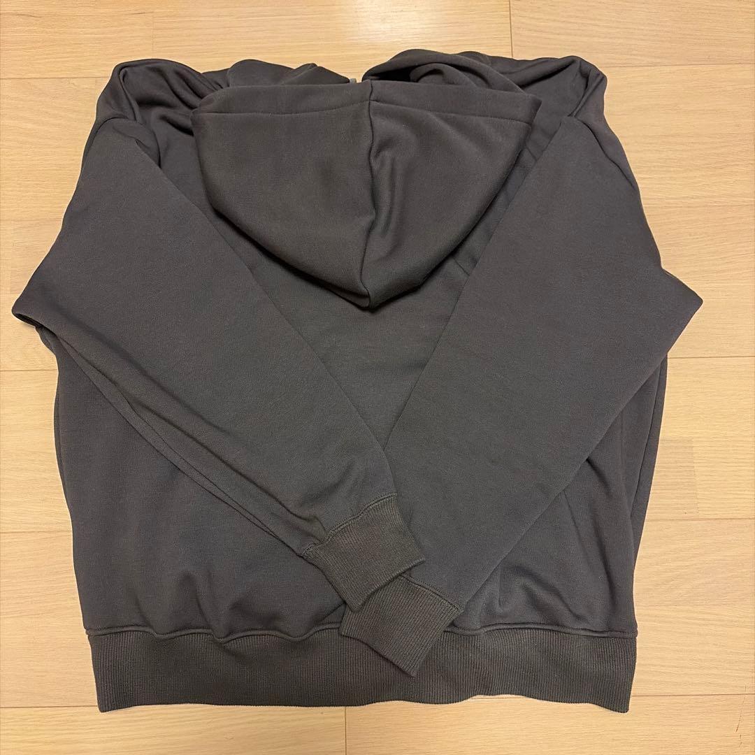 Deuxieme CIass Warm ジップ フーディー ブラウン