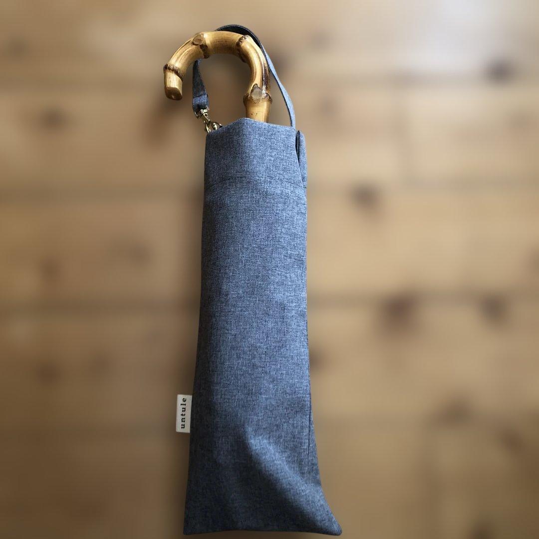 untule アンチュール　2段2WAY折りたたみ日傘　グレー