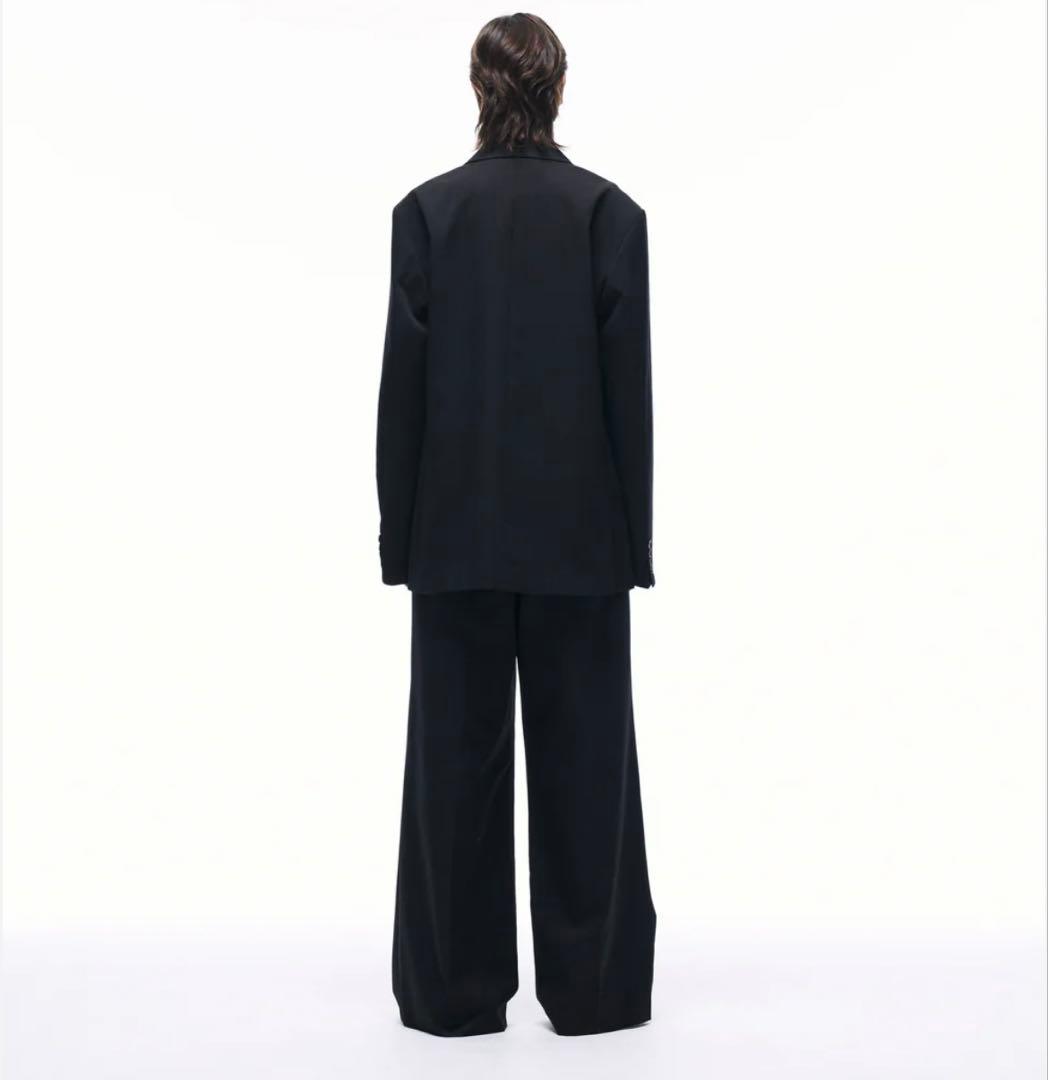 スーツ ILEAN WIDE STRAIGHT BUGGY WOOL SLACKS