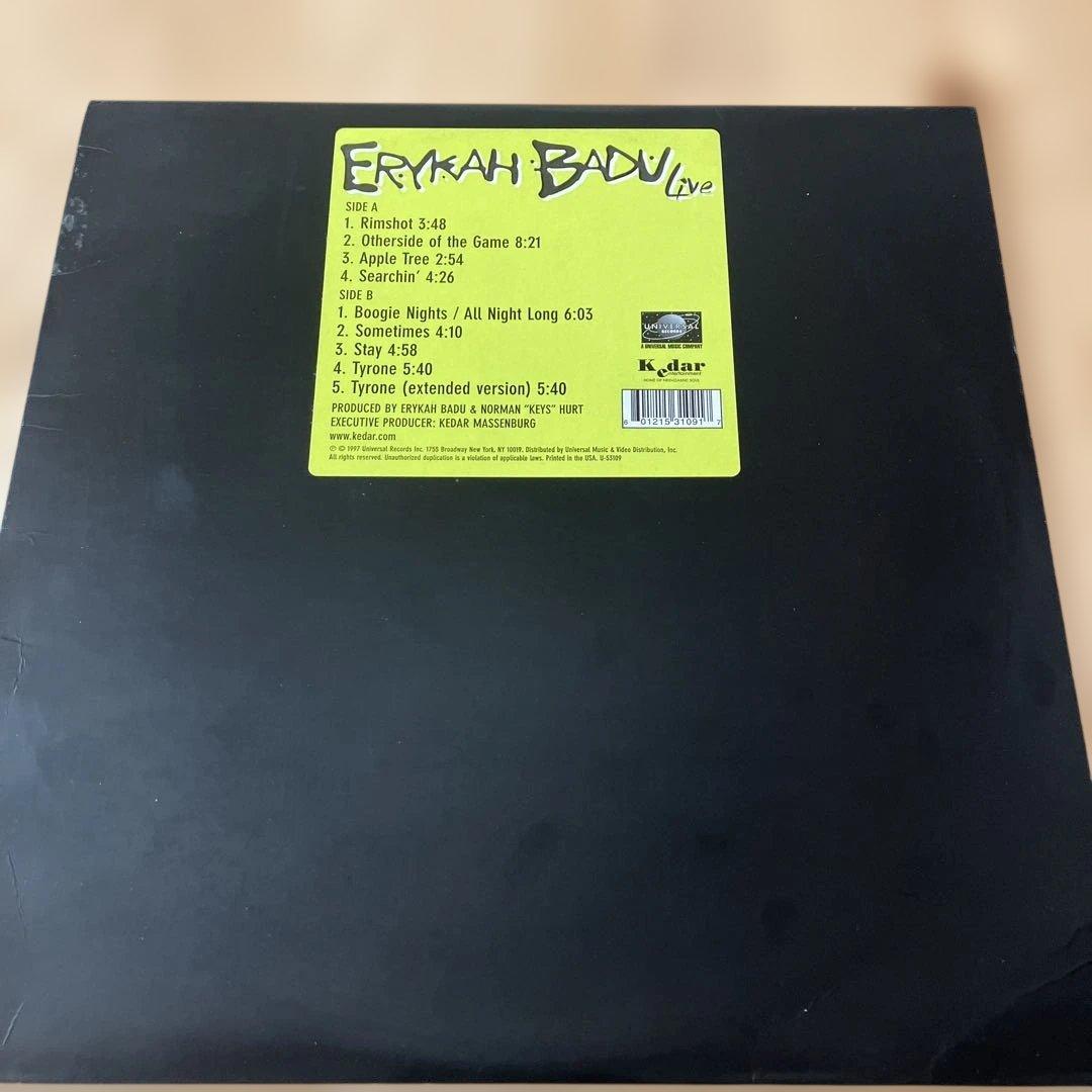 Erykah Badu - Live レコード