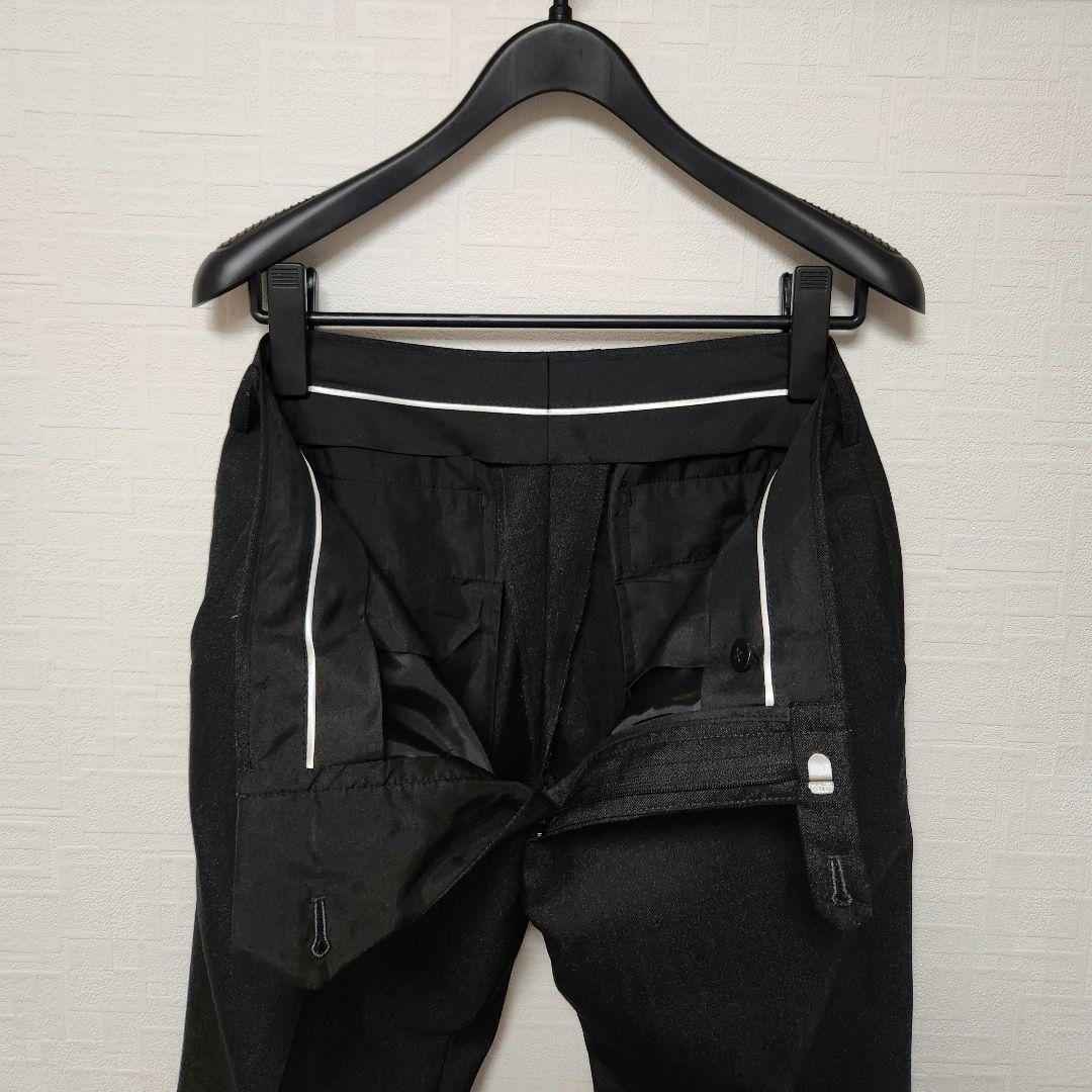 スーツセレクト　メンズ　スーツ　スリーピース　ダークグレー　標準体型