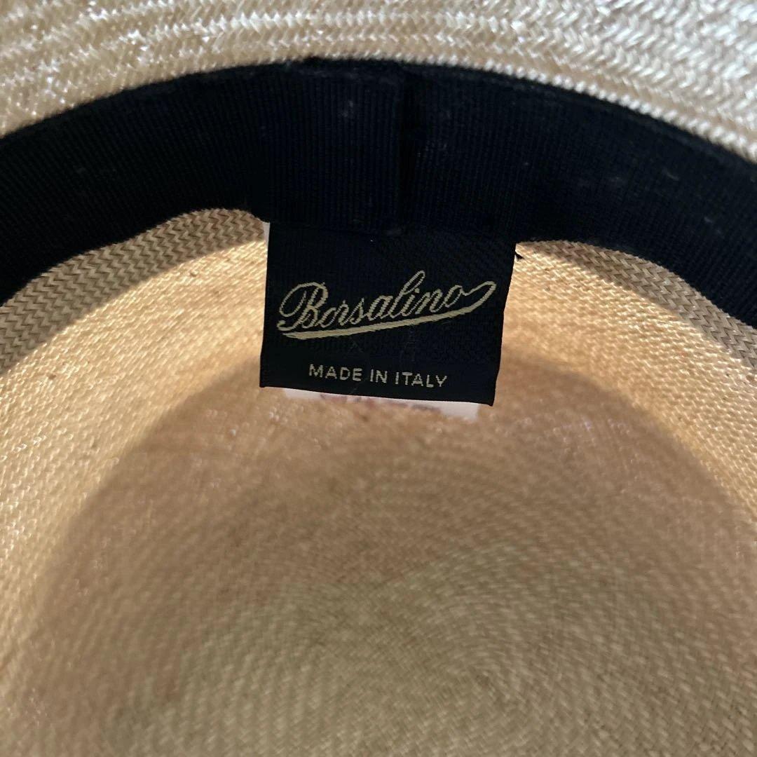 お値下げ　美品【ボルサリーノ】 帽子レディースハット