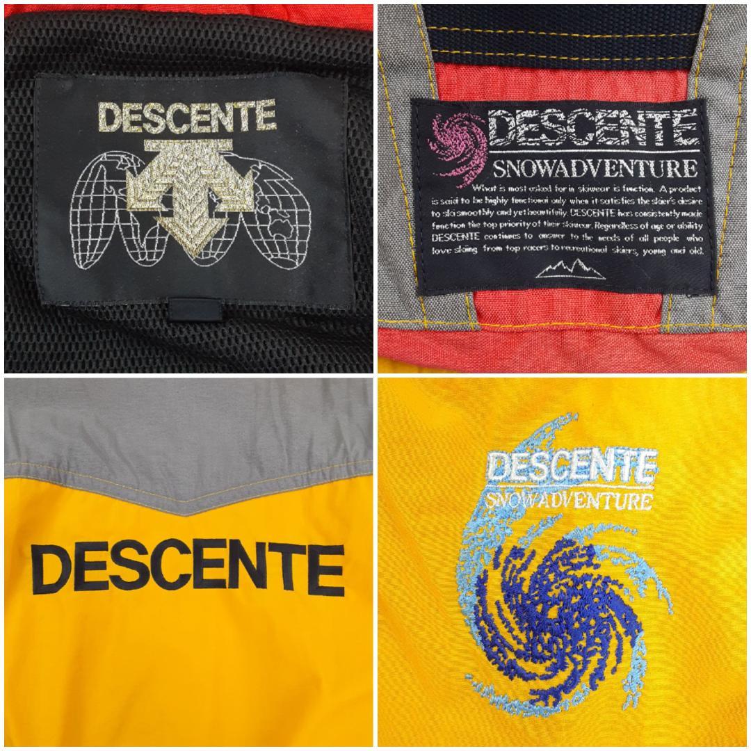美品◎デサント  ADVENTURE スキーウェアセットアップ 90s
