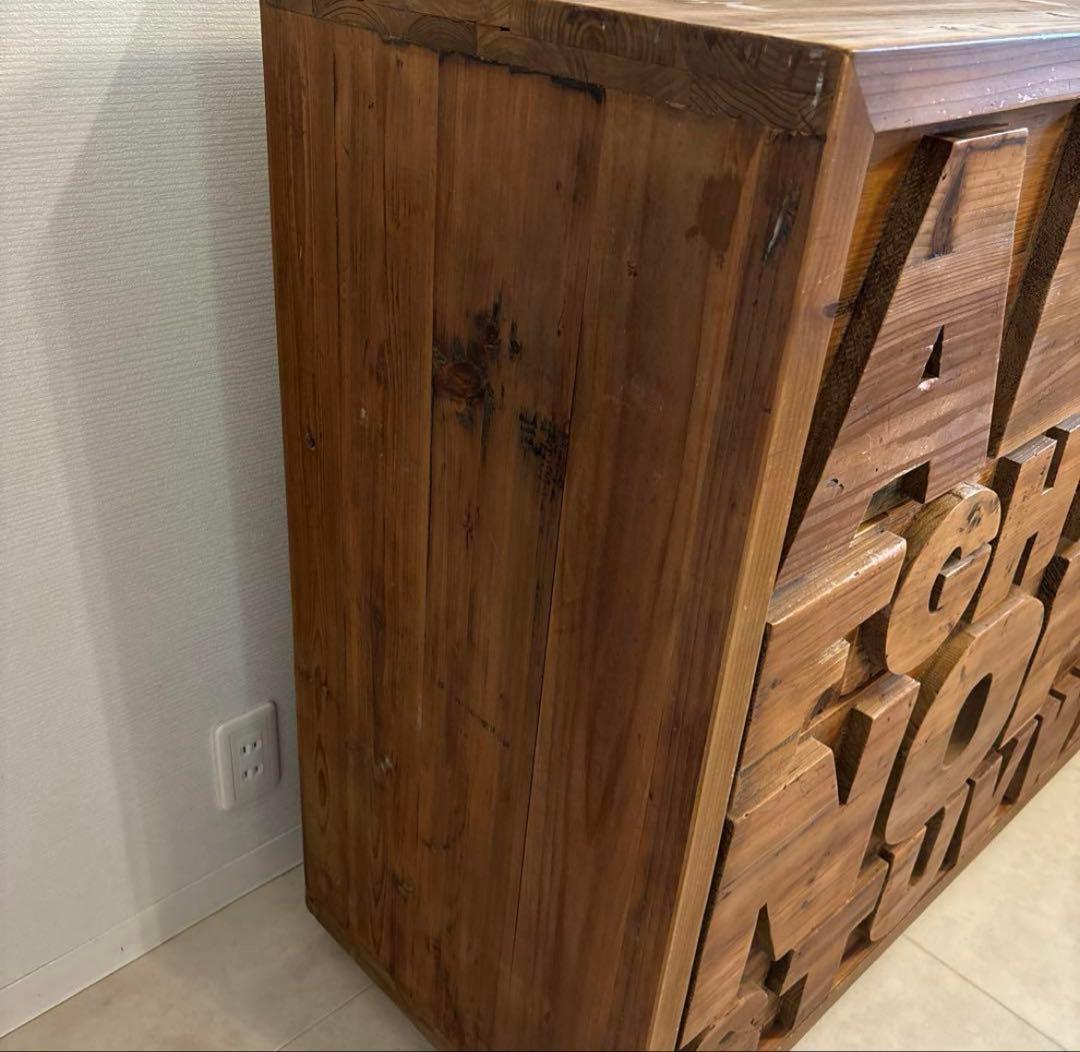 くりぼうさん専用　　ABCチェスト　アルファベット　キャビネット