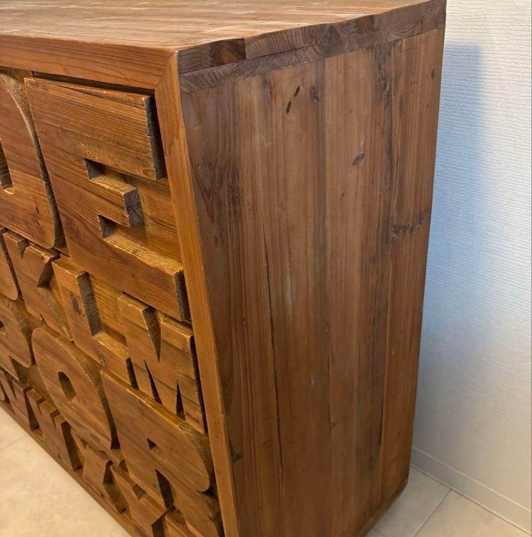 くりぼうさん専用　　ABCチェスト　アルファベット　キャビネット