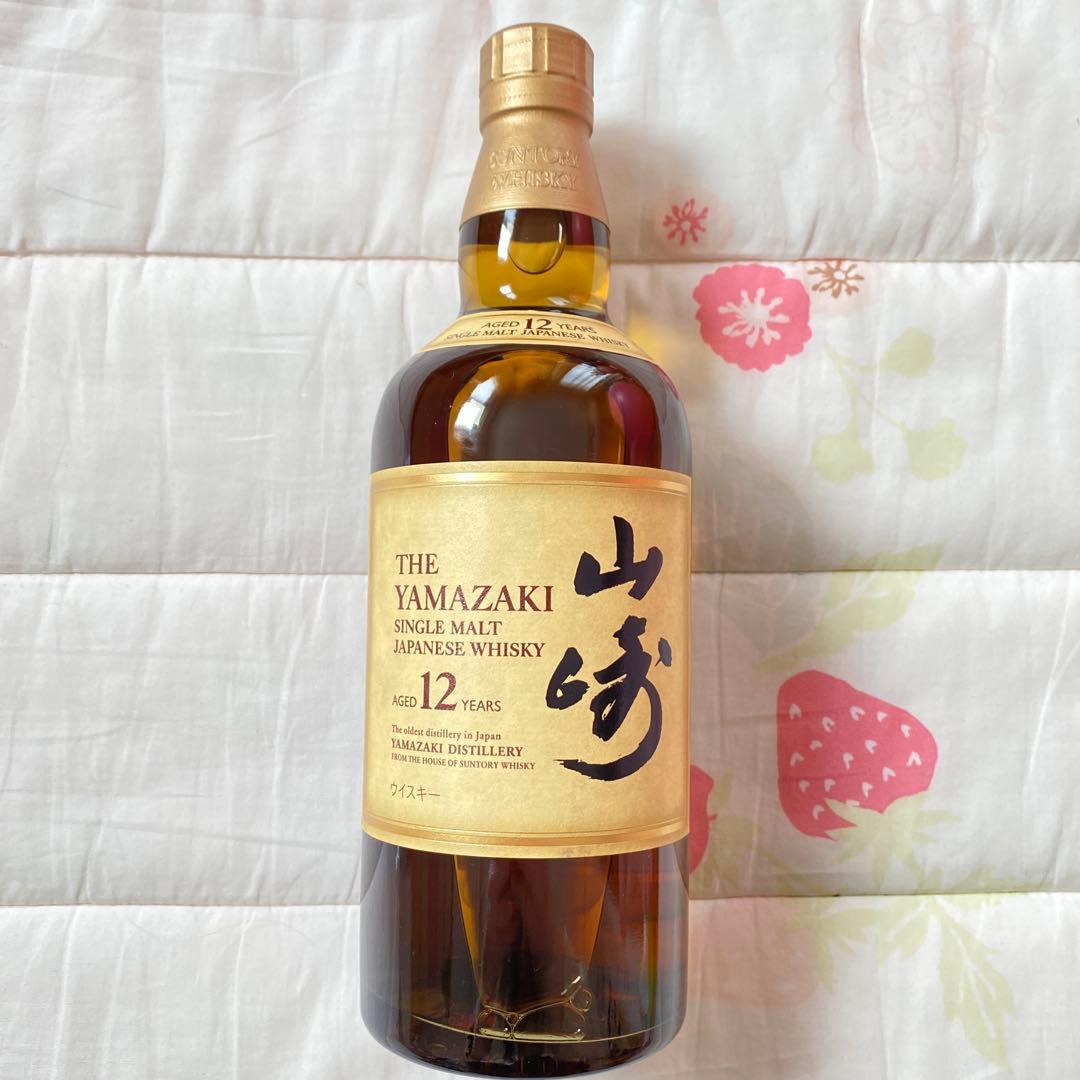 【希少新品未開封】サントリー シングルモルト ウイスキー 山崎12年 700ml