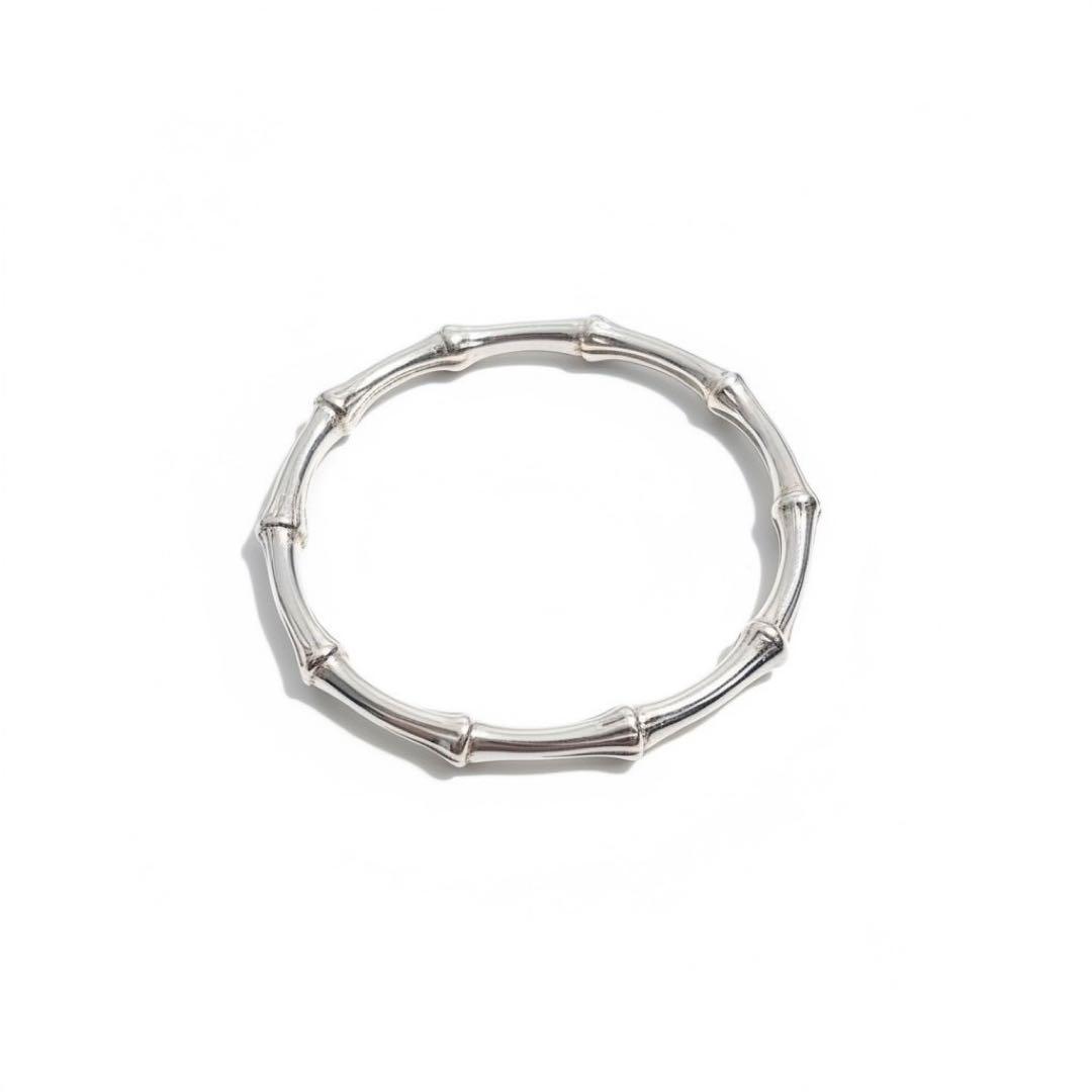 極美品⭐️Tiffany & Co. バンブーデザイン バングル
