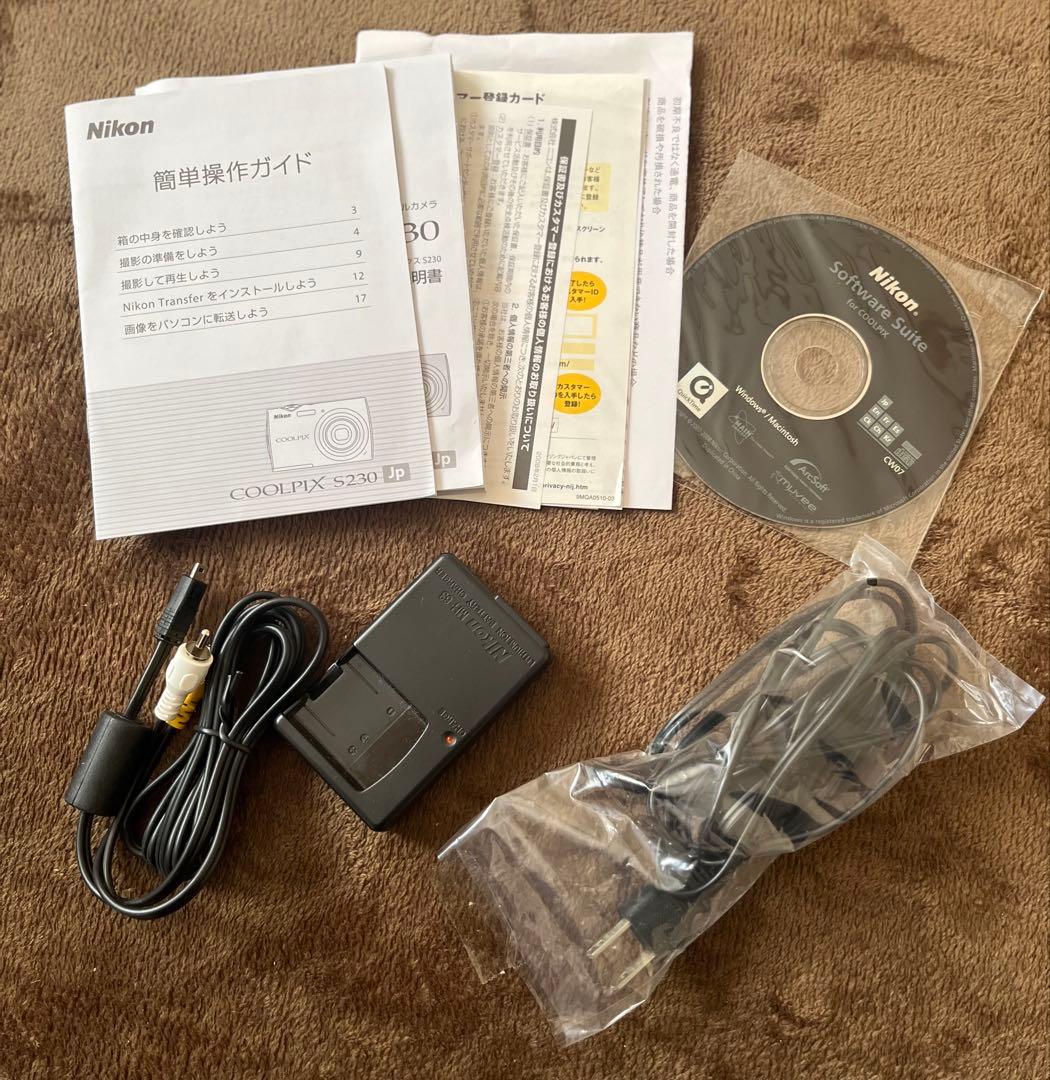 Nikon ニコン　COOLPIX S230 クールピクセル　デジカメ　コンデジ