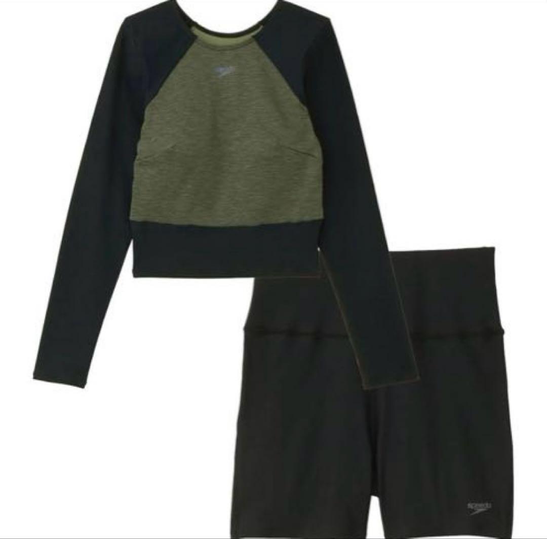 レディースL スピード ミニマムロングスリーブ フィットネス水着