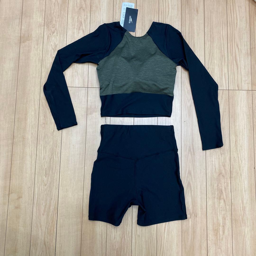 レディースL スピード ミニマムロングスリーブ フィットネス水着