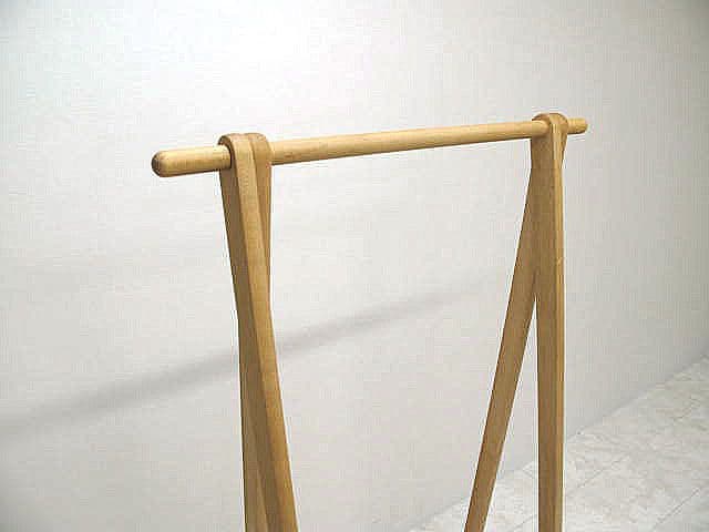 展示品　旭川家具　コサイン　ドレスラック カンディハウス取扱　ハンガーラック