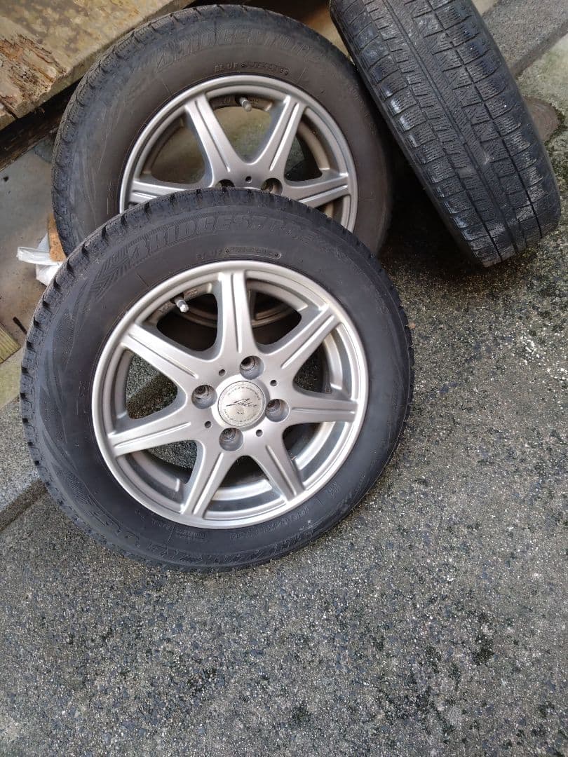 Raiさま専用　ブリヂストン　155/65R13 タイヤ付きホイールセット