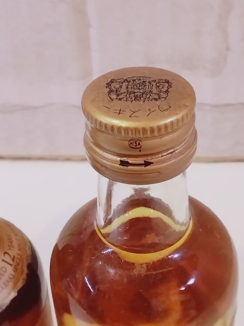 サントリー 白州 12年旧ラベル 山崎12年響17年竹鶴12年ミニチュアボトル