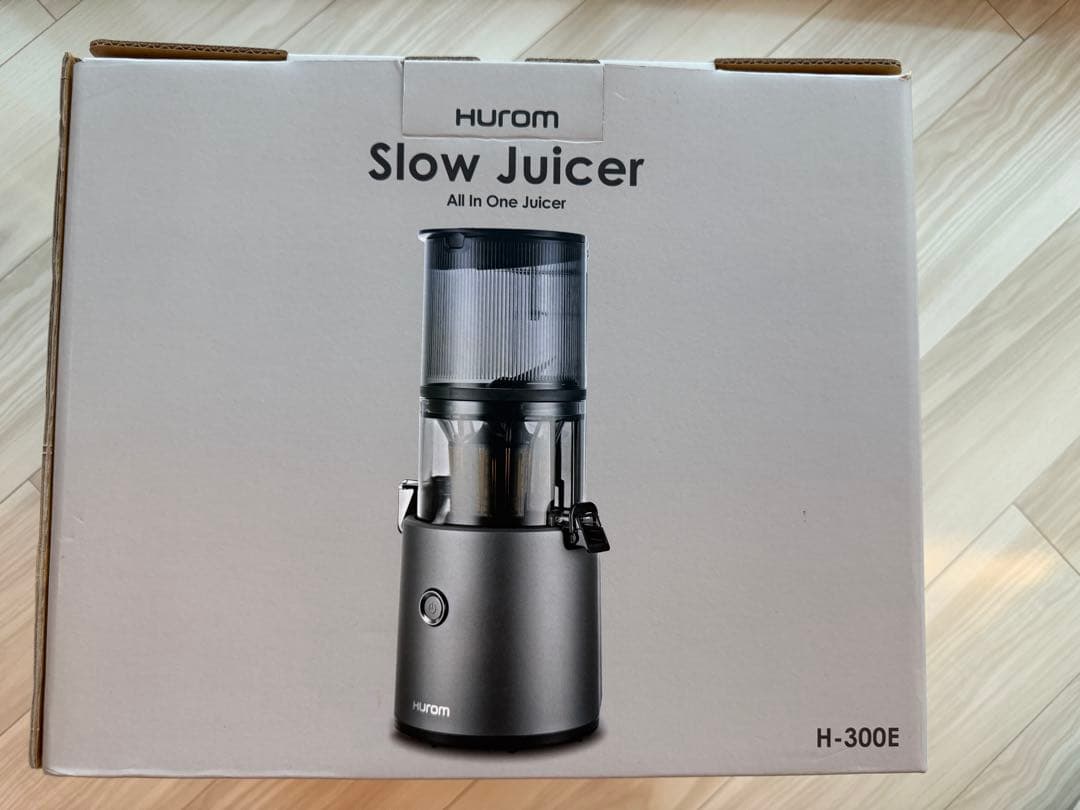 ヒューロムスロージューサー H-300E マットホワイト