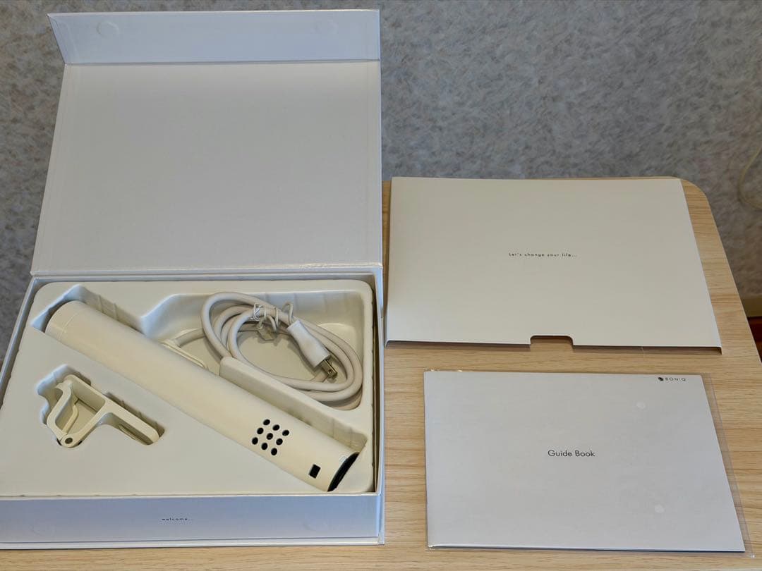 BONIQ 2.0 ホワイト・7Lコンテナ・カバー・ラック