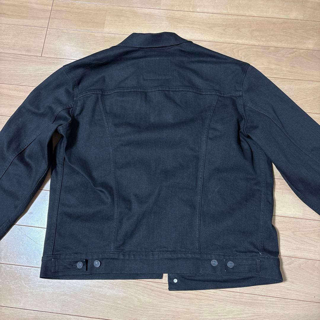 LEVI'S ブラック デニムジャケット L