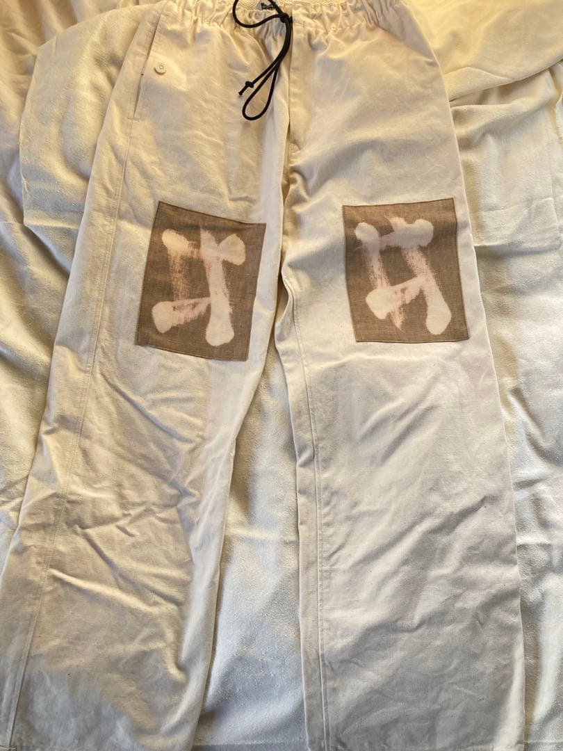 【本日取消】SUNSEA BLEACH CUSTOM WORK PANTS 2